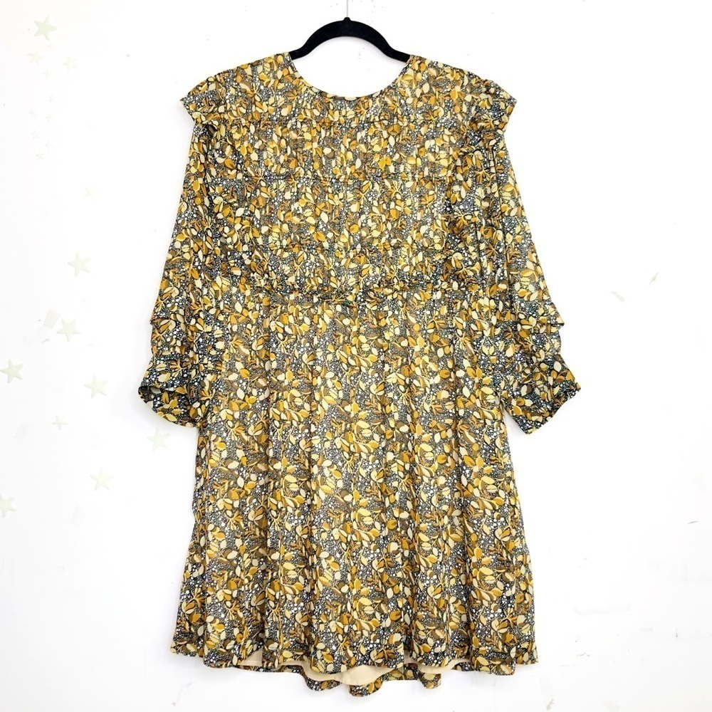 BA & Sha Floral ruffled mini Sandra dress - Picture 10 of 10